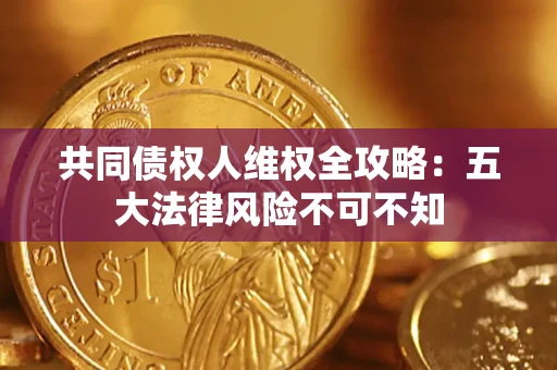 北京共同债权人维权全攻略：五大法律风险不可不知