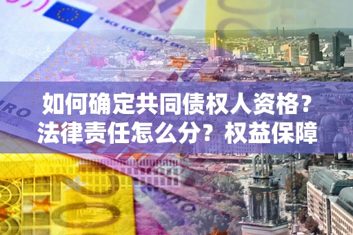 北京如何确定共同债权人资格？法律责任怎么分？权益保障技巧揭秘！
