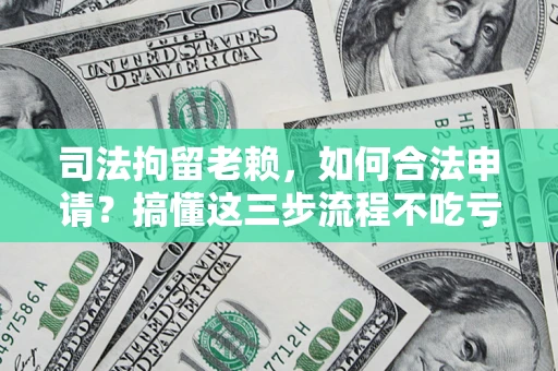 北京司法拘留老赖，如何合法申请？搞懂这三步流程不吃亏！