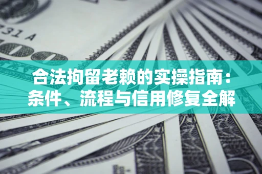 北京合法拘留老赖的实操指南:条件、流程与信用修复全解析 北京合法拘留老赖的实操指南:条件、流程与信用修复全解析